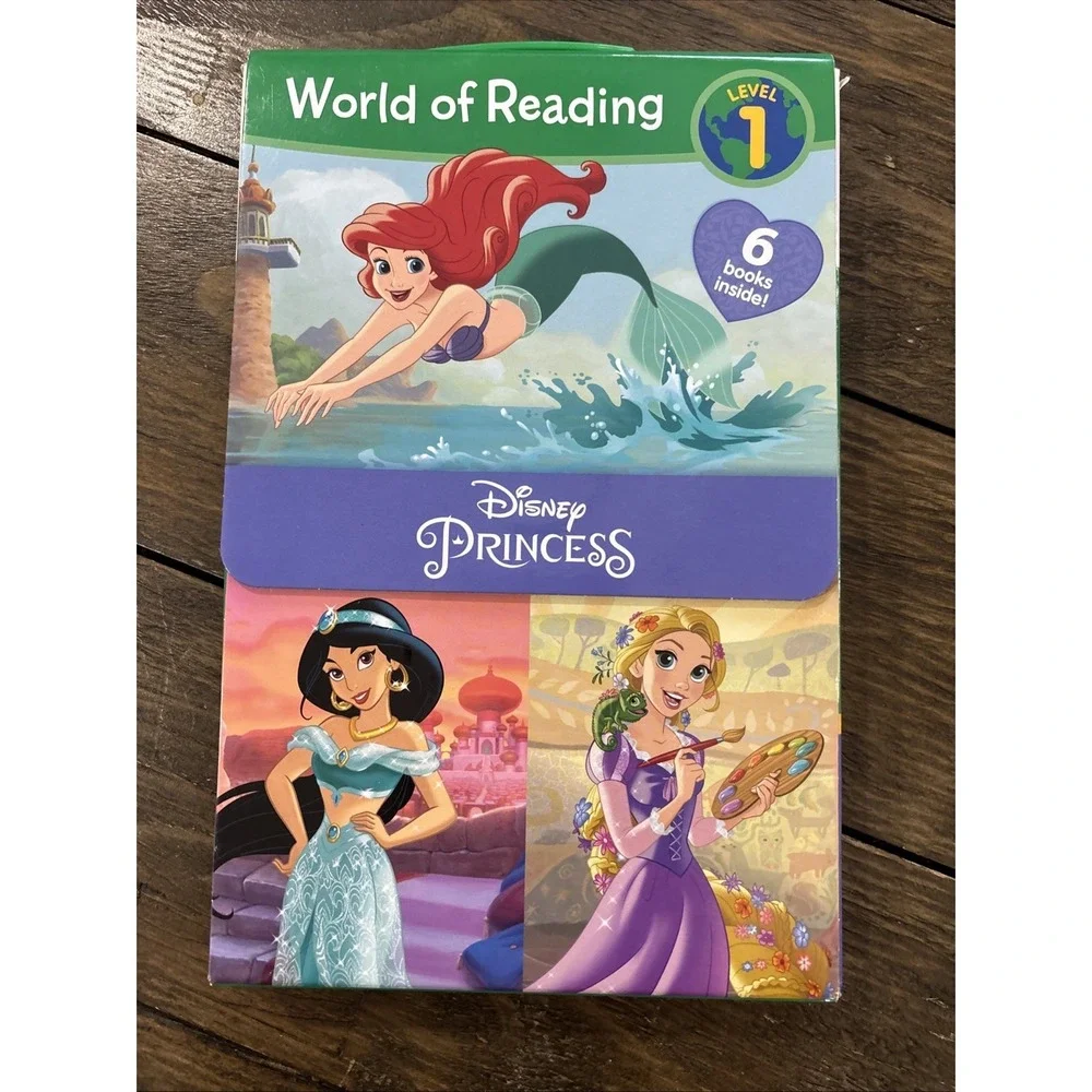World of Reading Disney Princess Books Level‎ 1 Boxed Set: Level 1